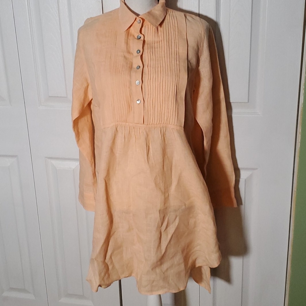 Cj Laing linen dress sz med